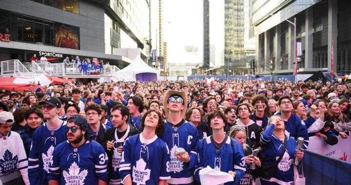 Toronto Maple Leafs fans hopeful team could extend post-season run with win over Panthers