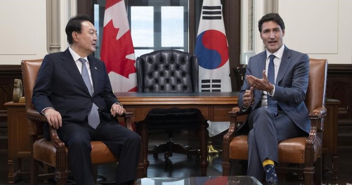 Trudeau set to make 1st official visit to South Korea on Asia trip