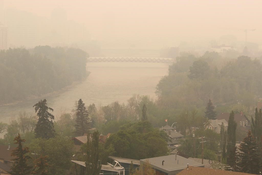 Smokey skies affecting air quality in central, northeastern B.C. for next 2 days - Vimarsana News