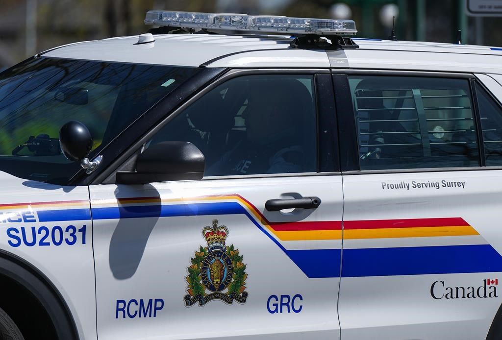 An RCMP police vehicle is shown in this April 28, 2023 file photo.