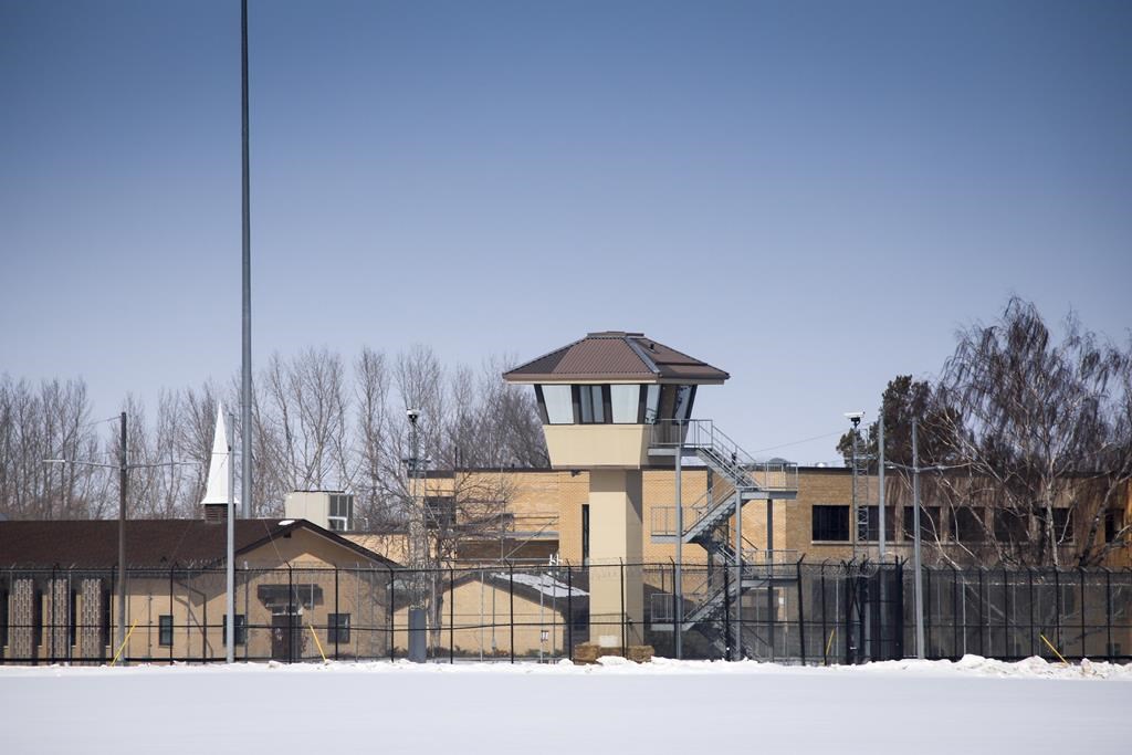The Bowden Institution facility is shown near Bowden, Alta., on March 19, 2020.