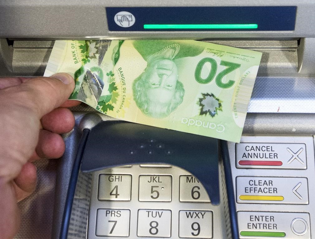 Police in Peterborough, Ont., say a victim was forced to withdraw money from a bank machine on June 24, 2023.