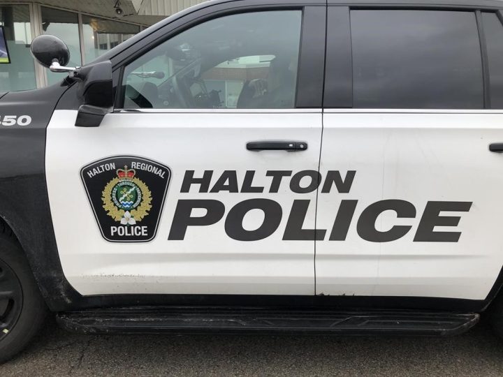 A Halton Regional Police vehicle is shown in Oakville, Wednesday, Jan.18, 2023. 