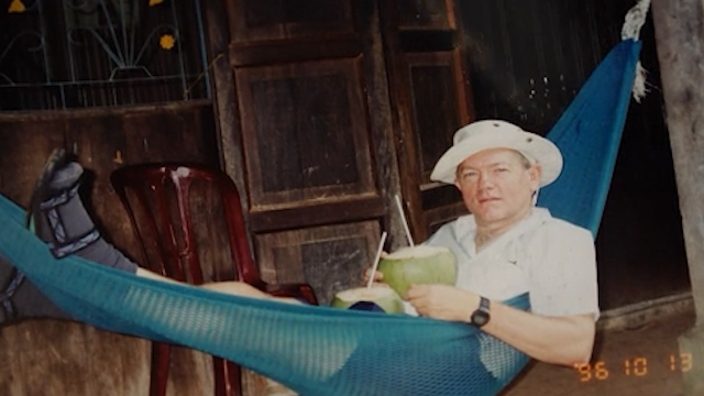 Alan on one of his many adventures