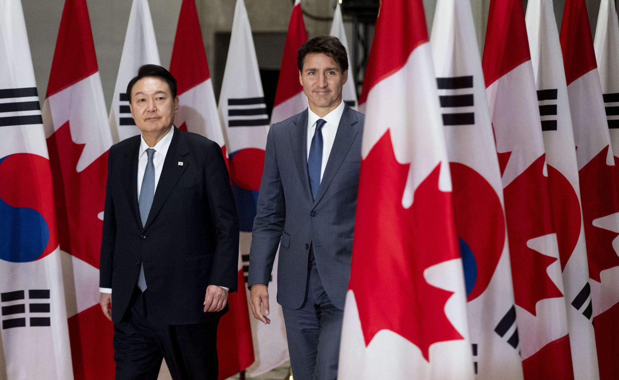 Canada and South Korea to strengthen trade, cultural ties during Trudeau visit – National | 24CA News