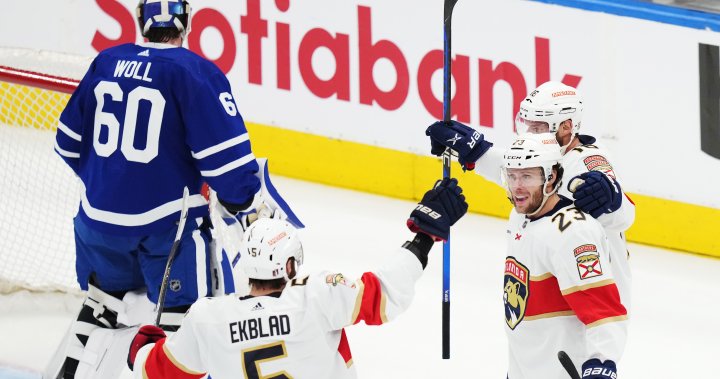 Les Maple Leafs de Toronto éliminés des séries éliminatoires de la LNH après une défaite de 3-2 en prolongation contre la Floride