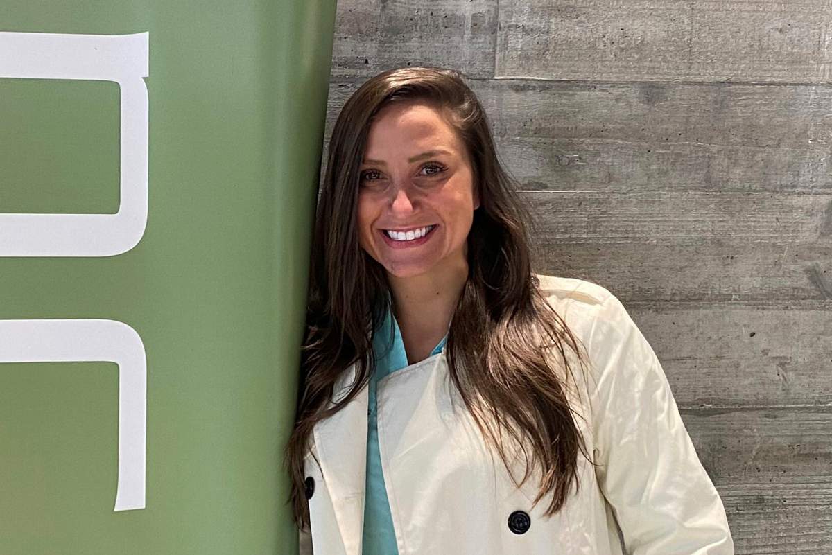 Kouri Richins at the KPCW studio in Park City, Utah, April 12, 2023.