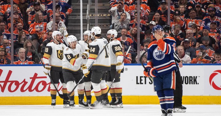 Die Edmonton Oilers fallen in Spiel 3 gegen die Vegas Golden Knights flach