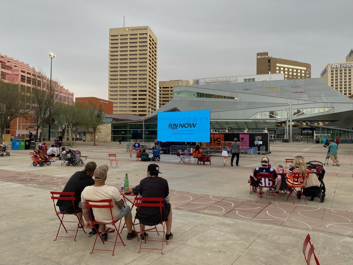 Edmonton Oilers Watch Party Returns to Winston Churchill Square