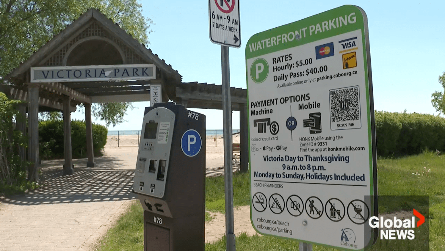 Visitors face new waterfront parking fees in Cobourg, Ont. - Vimarsana News