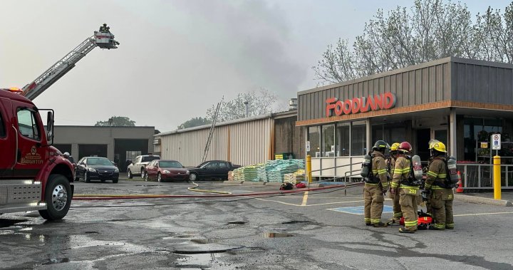 Sobeys няма да отвори отново магазин за хранителни стоки в Колбърн, Онтарио, след пожар от май 2023 г.