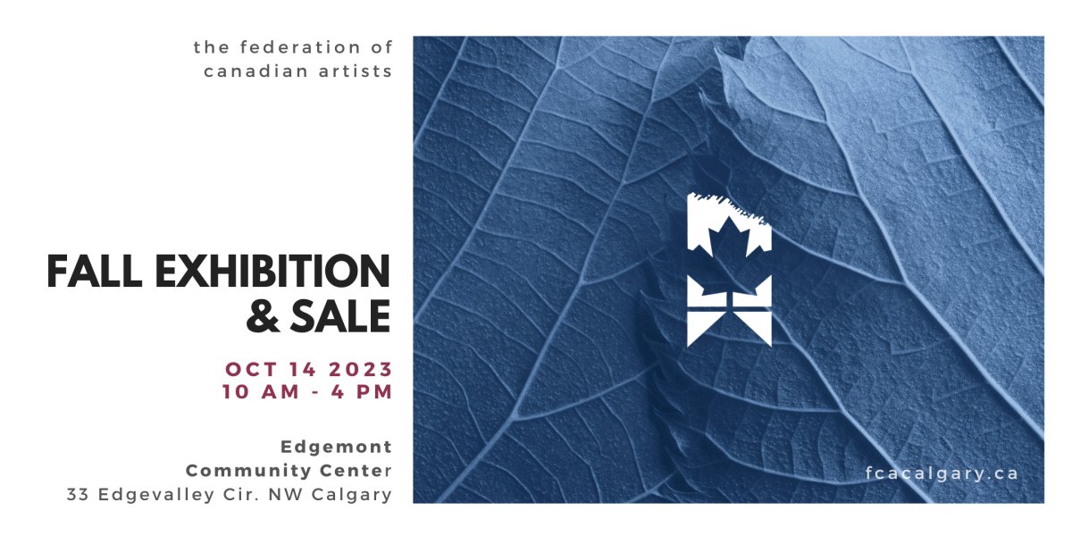 Federation of Canadian Artists Calgary Juried Fall Exhibition and Sale - image