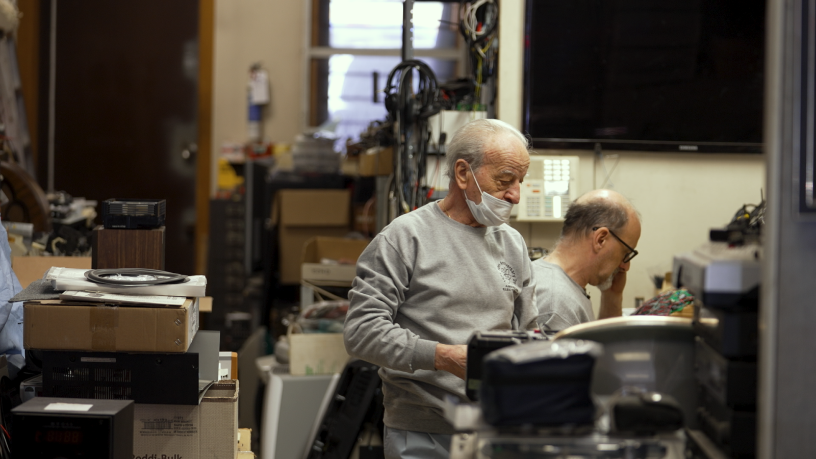 John’s father, Frank Fadel, still works alongside him at the age of 84.