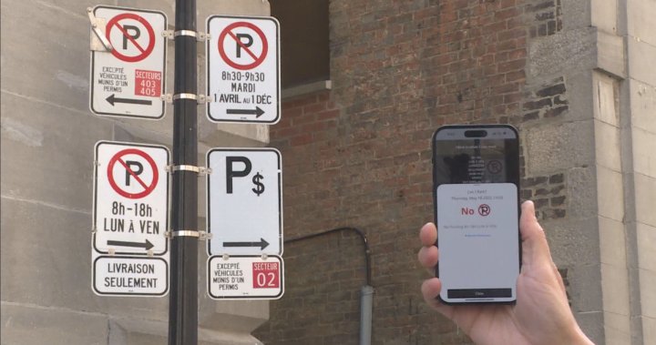 Why finding a place to park in Montreal just got a whole lot easier  | Globalnews.ca