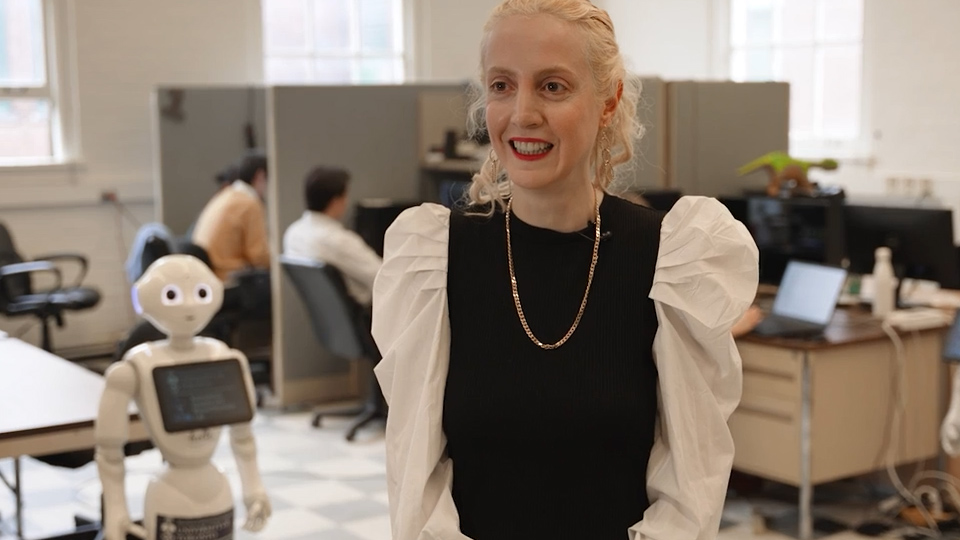 Goldie Nejat, professor in the department of mechanical and industrial engineering at the University of Toronto