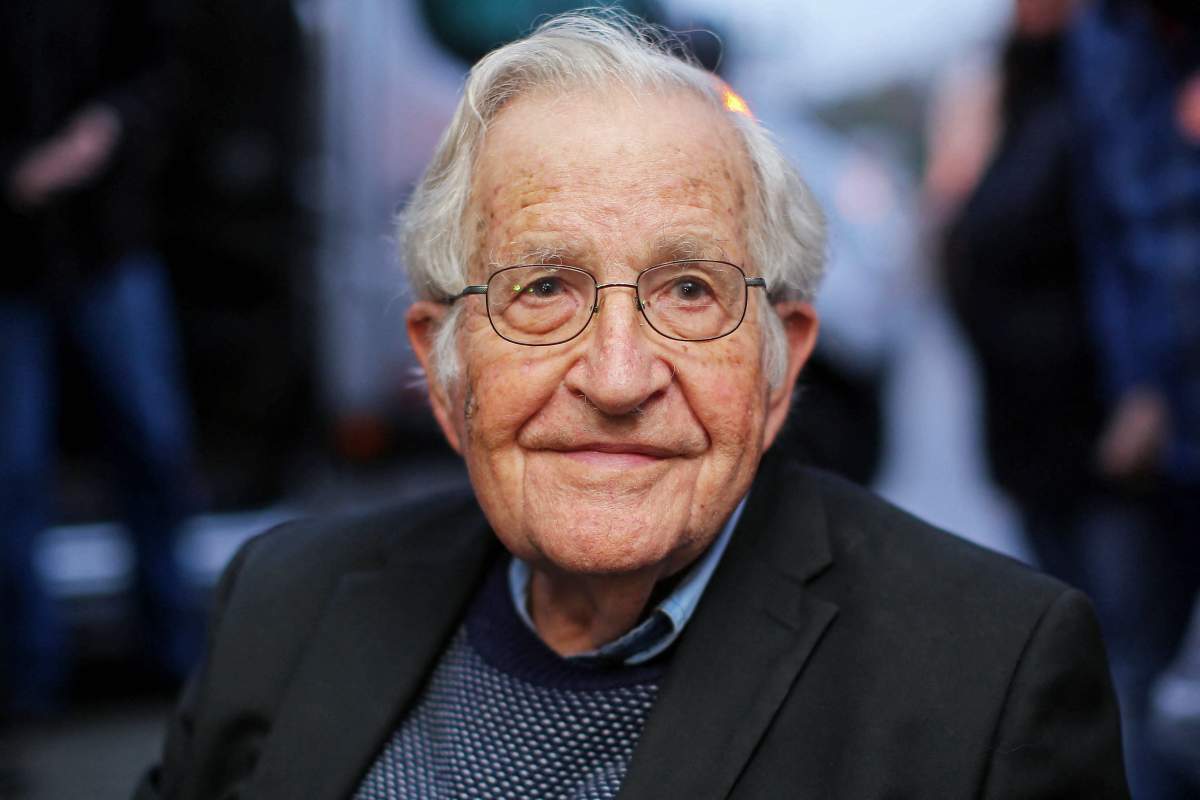 Noam Chomsky.