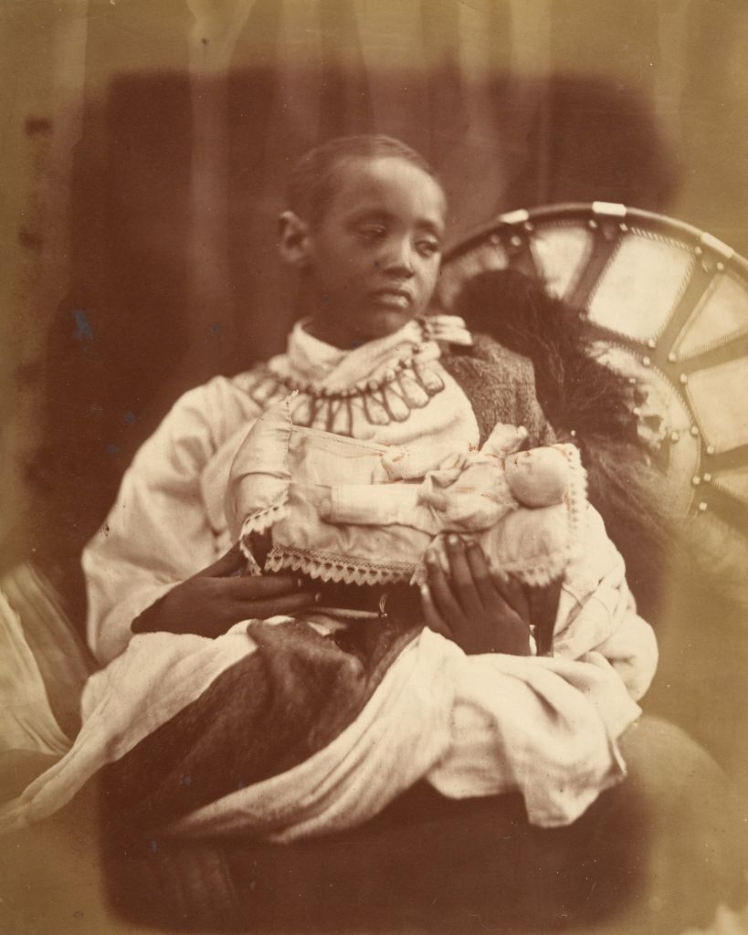 Dejatch Alamayou, King Theodore's Son, July 1868