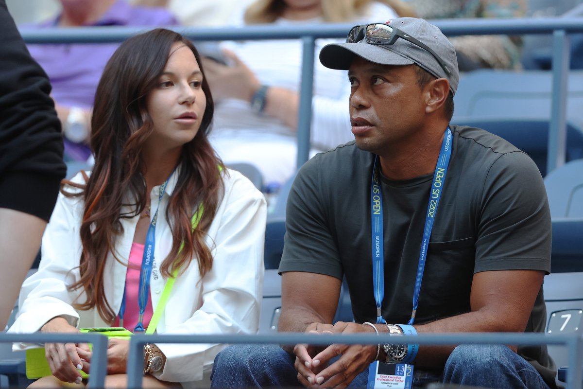 Tiger Woods and Erica Herman.