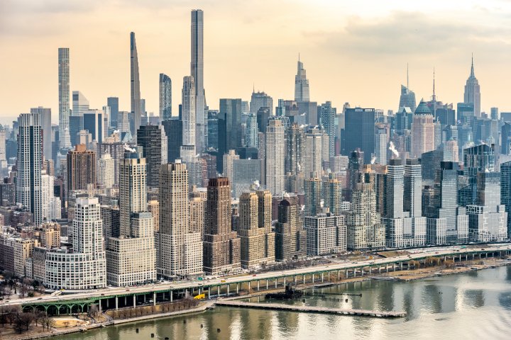 NYC is sinking under the weight of its skyscrapers, new study warns