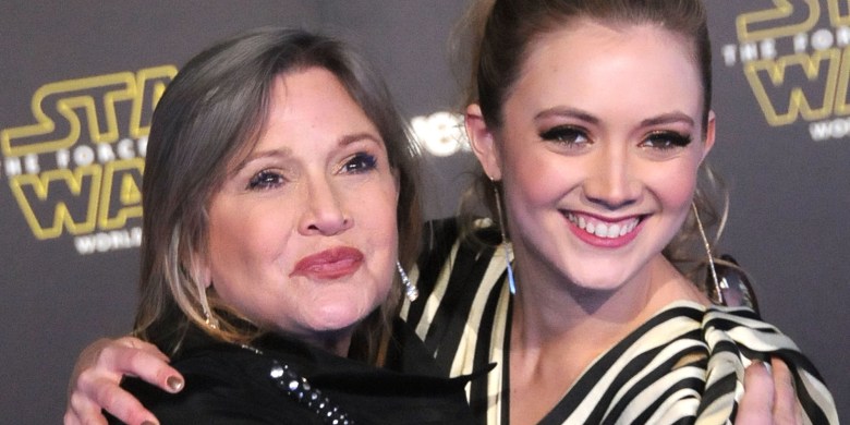 Billie Lourd Shares Emotional Tribute To Late Mom Carrie Fisher