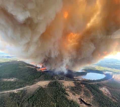 Hot weather breaks 34 records in Alberta as wildfires rage