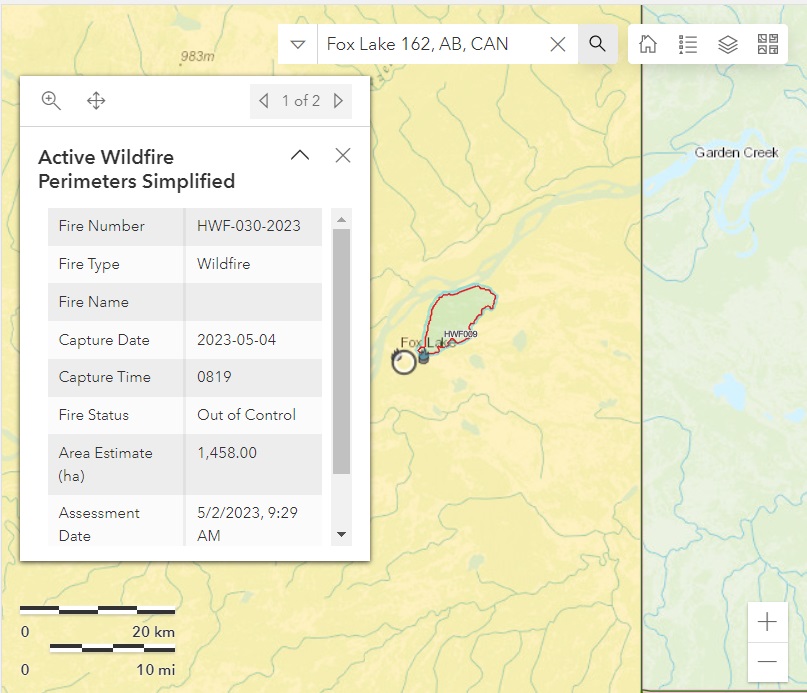 A wildfire in northern Alberta has forced the evacuation of thousands.