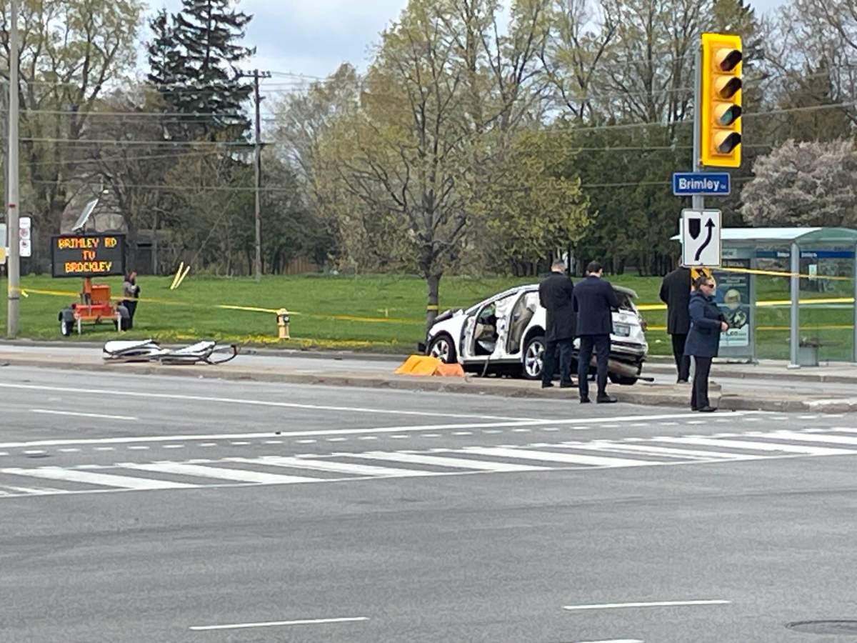 Police are investigating after a collision in Toronto left one person dead and three injured.