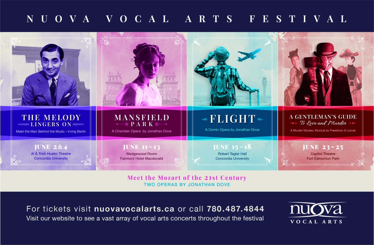Global Edmonton supports: The 2023 NUOVA Vocal Arts Opera and Music Theatre Festival - image