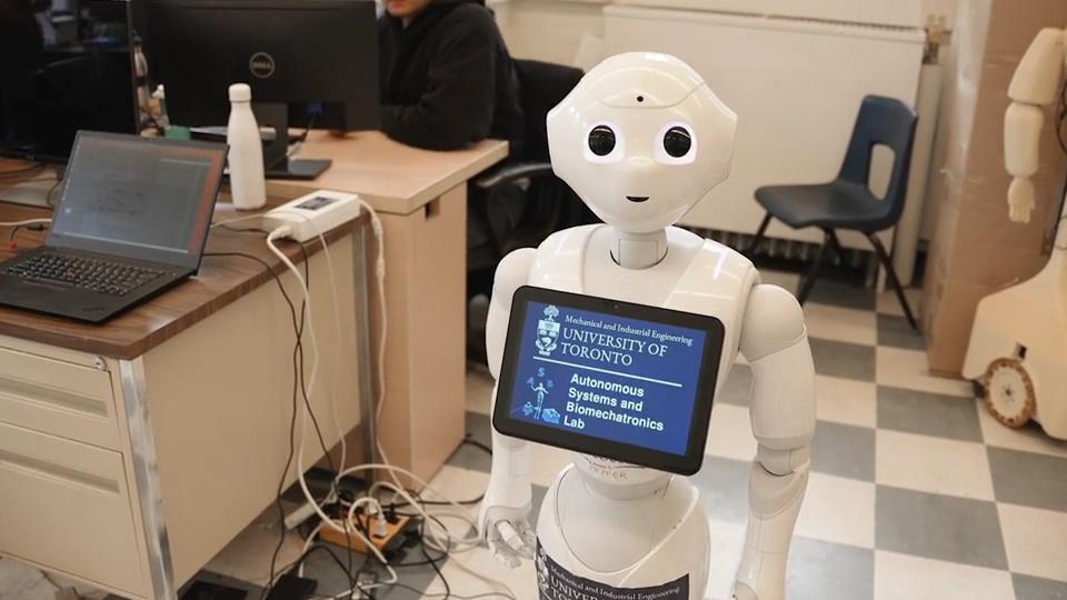 Pepper, the health-screen robot