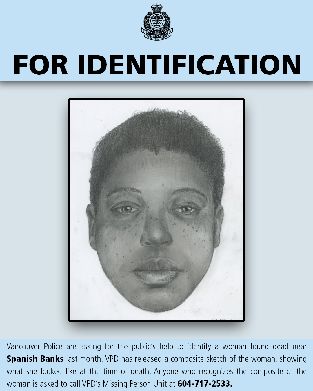 Vancouver drowning mystery: Police still looking to ID woman found off Spanish Banks - image