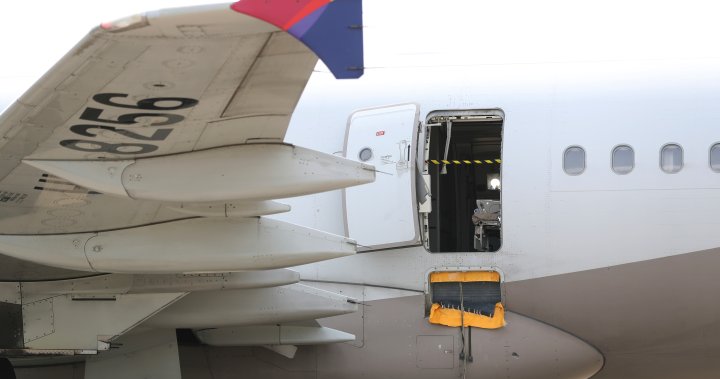 Passenger opens exit door during flight on South Korean plane, injuring 12