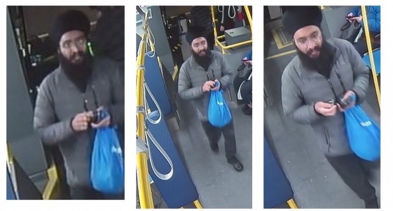 Hamilton Police release images of a suspect wanted in a sexual assault.