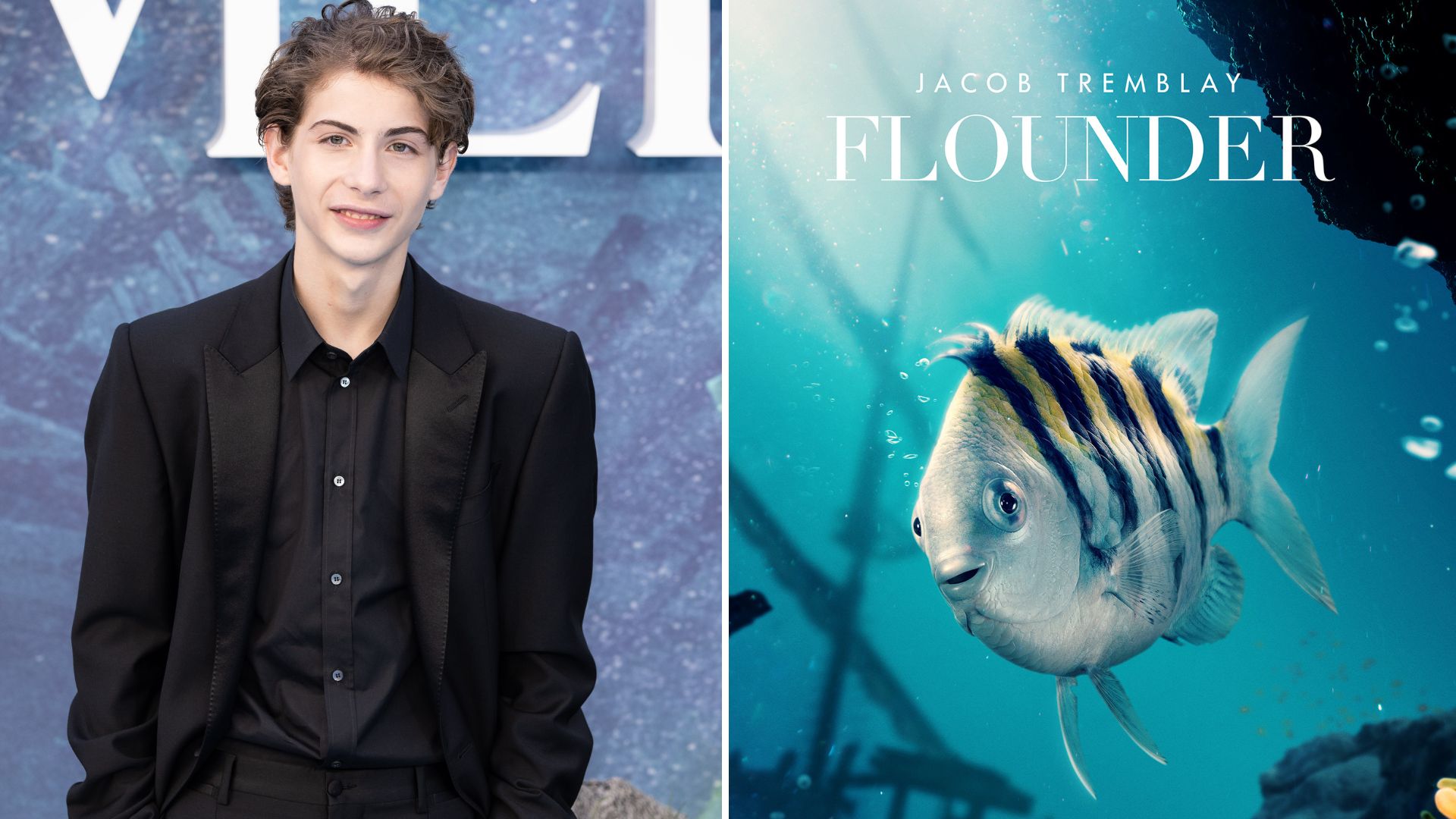 The Little Mermaid Jacob Tremblay Talks Filling Flounders Iconic Fins National 