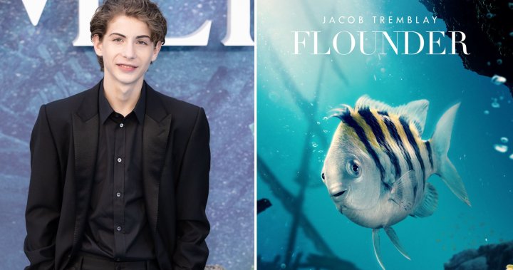 “La Petite Sirène”: Jacob Tremblay parle de remplir les nageoires emblématiques de Flounder – National