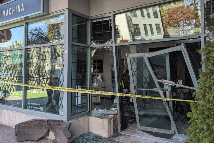 'Shocked': Vancouver e-scooter shop rammed with vehicle in failed smash-and-grab - Vimarsana News