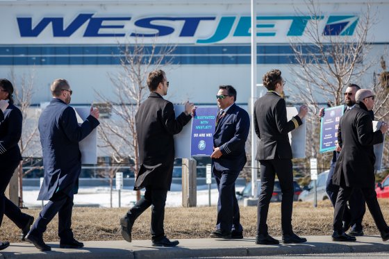 WestJet Pilots Strike