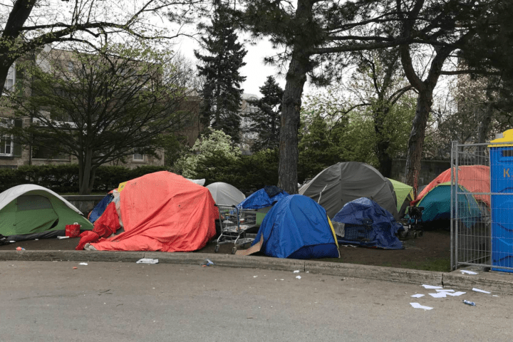 Future of encampment near Hamilton City Hall still unresolved after eviction notices issued
