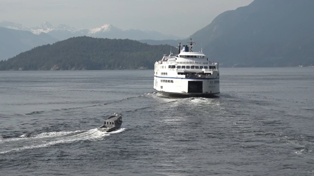 The Queen of Capilano is seen B.C. waters on Fri. May 19, 2023, ahead of the long weekend.