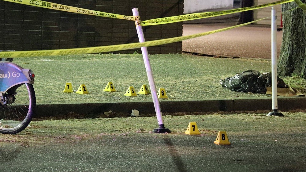 An investigation is ongoing looking into the killing of a man in downtown Vancouver.