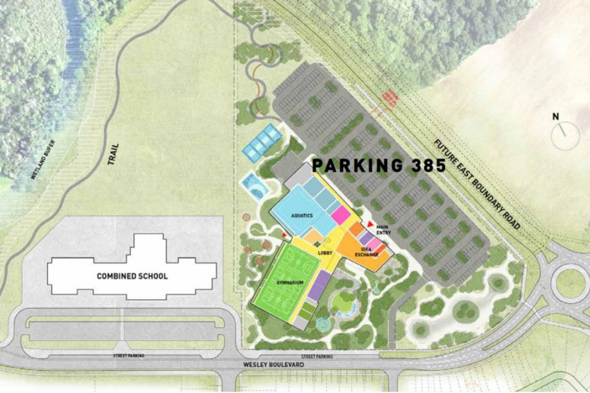 Cambridge City Council took another step forward in building a giant new recreation complex as it approved the concept design and budget for the facility on Thursday.