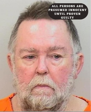 Mugshot of David Doyle, 58, provided by the Calcasieu Parish Sheriff's Office. Doyle is accused of shooting a 14-year-old girl in the back of the head while she played hide and seek on his property in Sparks, Louisiana.