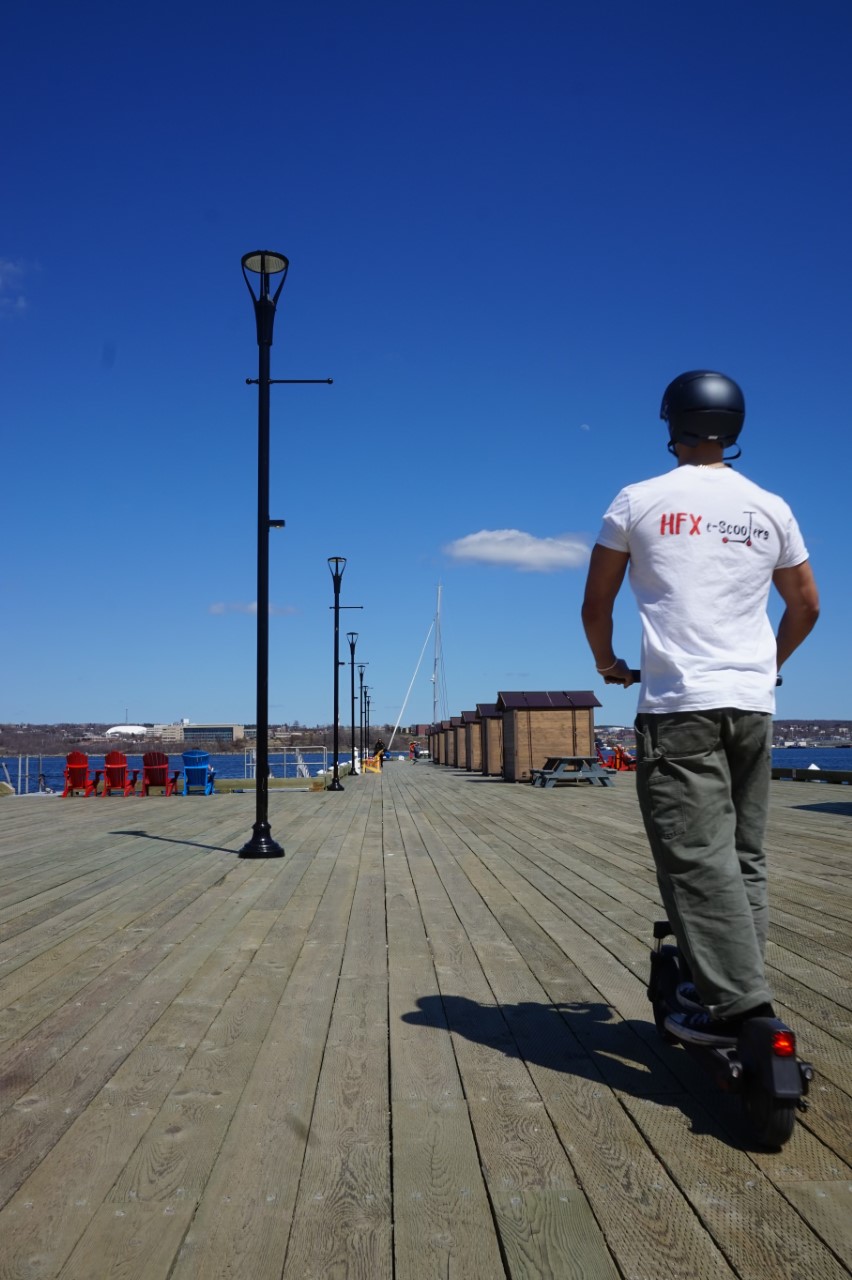 Escooters roll into Halifax and are now ‘scattered all over the city
