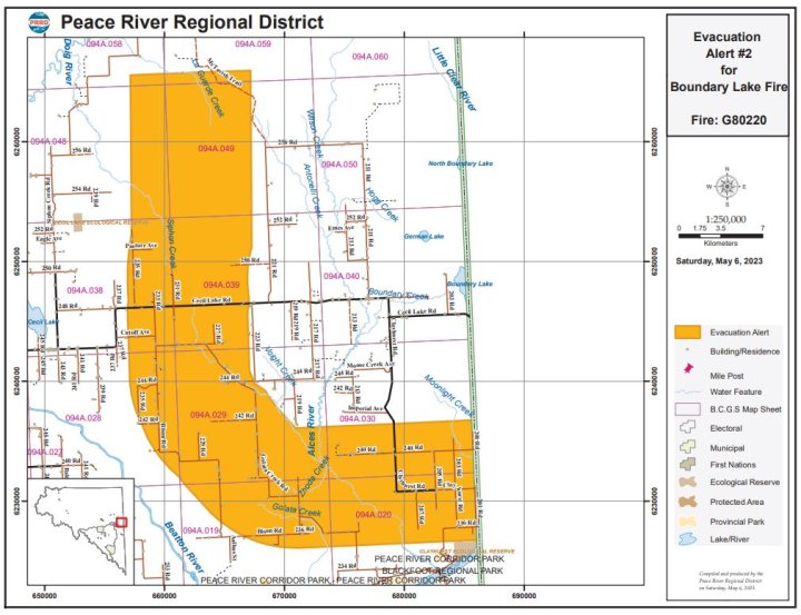 Evacuation order expanded for Goodlow, B.C. due to wildfire near