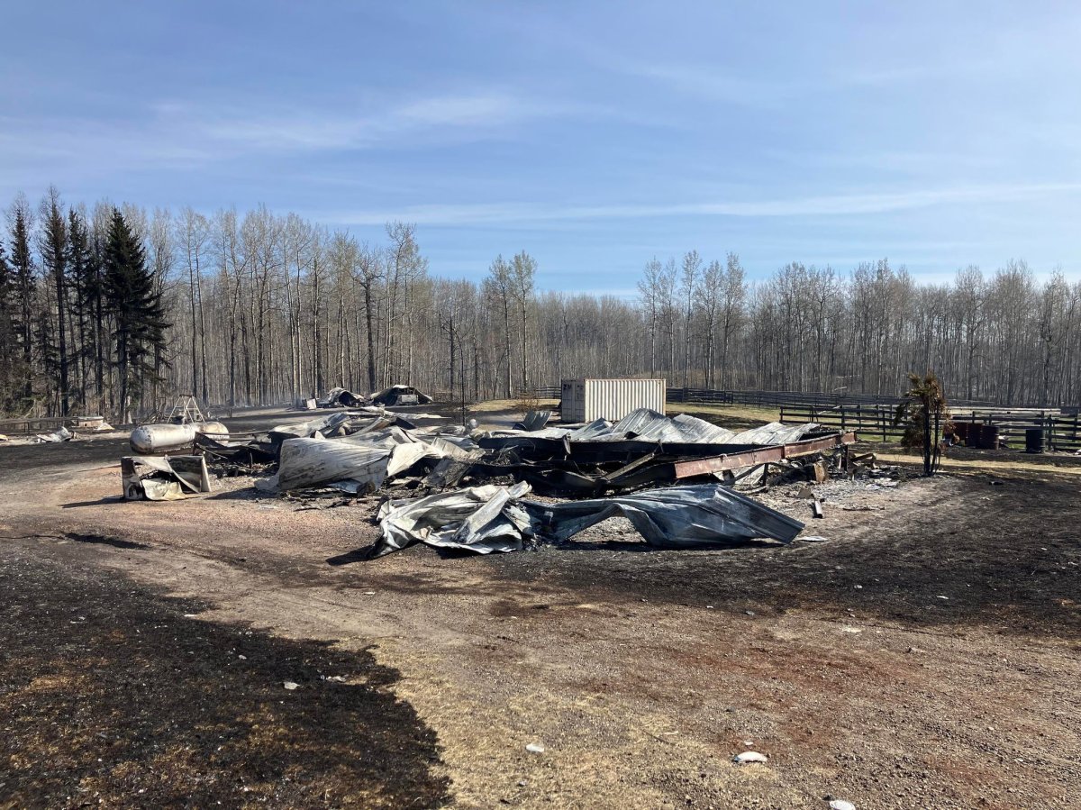 Alberta wildfires Evacuation order lifted for Evansburg, Wildwood