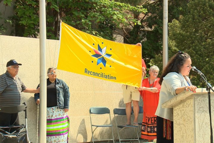 Saskatoon raises Reconciliation Flag ahead of National Indigenous History Month