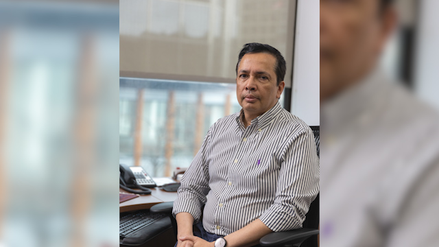 Habib Chaudhury in his office at Simon Fraser University
