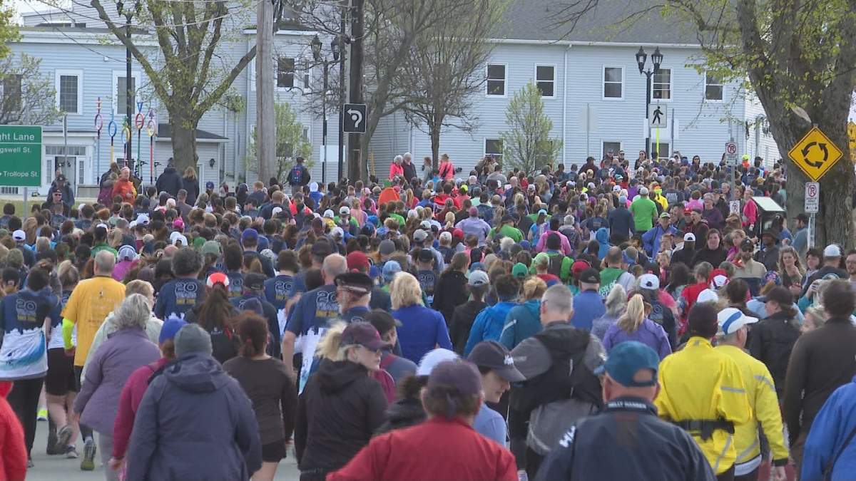 Thousands participated in the weekend events.