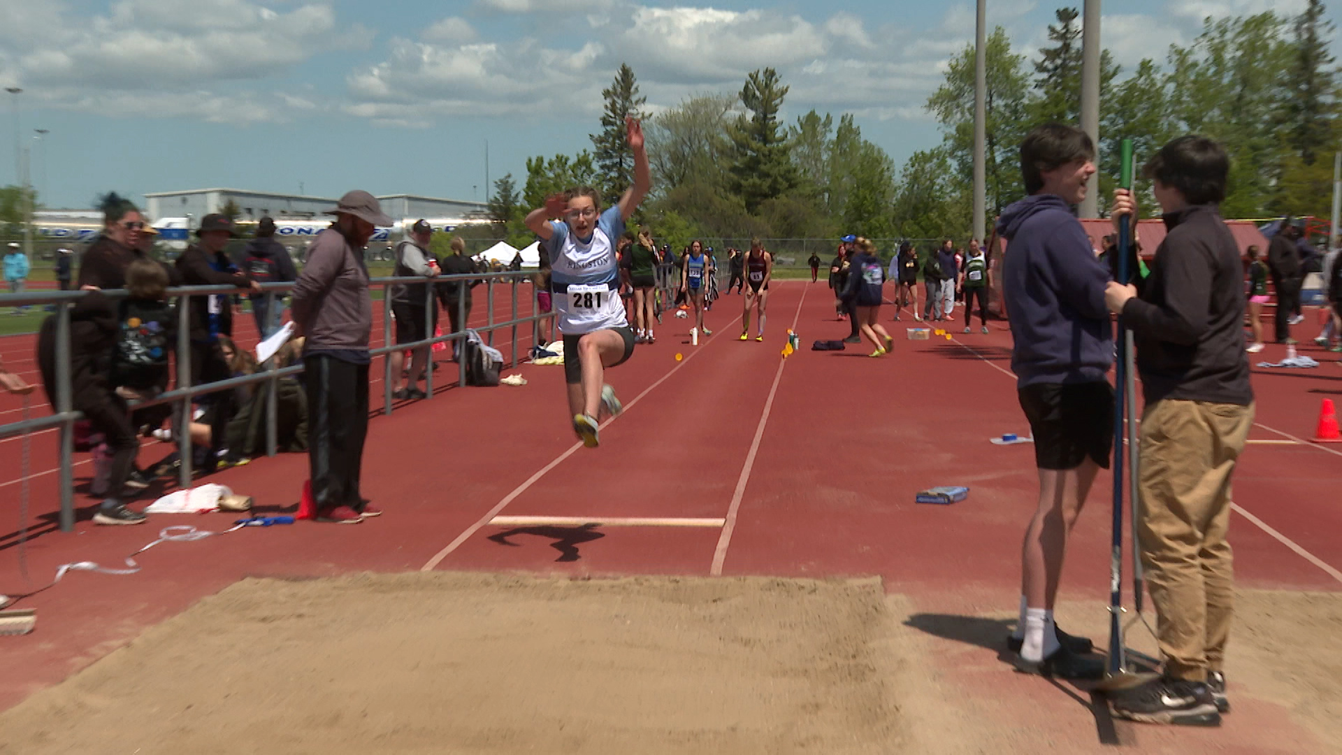 Kingston student-athletes compete in high school track meet – Kingston | 24CA News