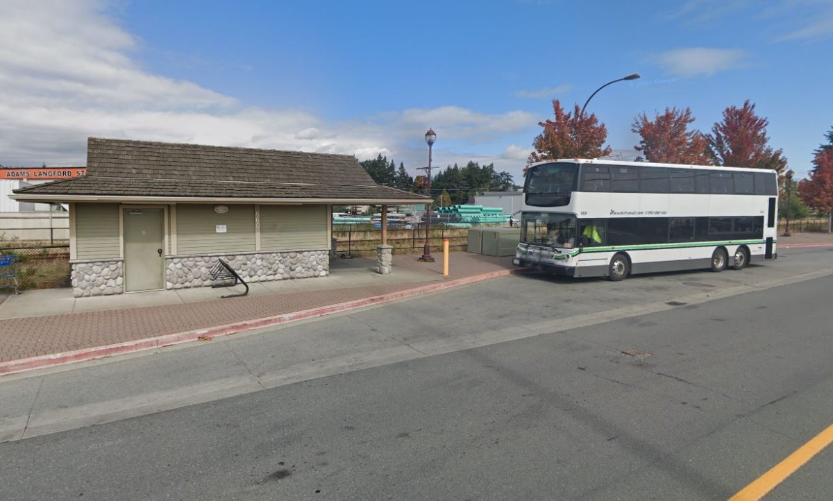 Mounties said a bus driver was assaulted at a Langford bus exchange.