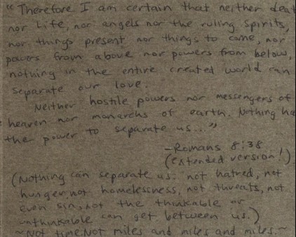 The second page of the letter.